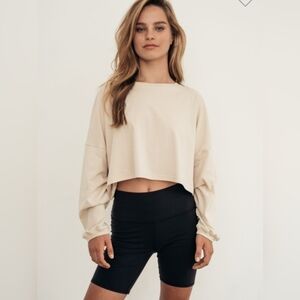 NWT Oversized‎ Crop top